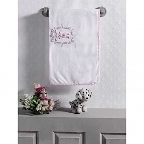 Плед велсофт Kidboo Rabbitoo, 100% полиэстер, 80 х 120 см, pink (Kidboo, 00-0011998 pink)